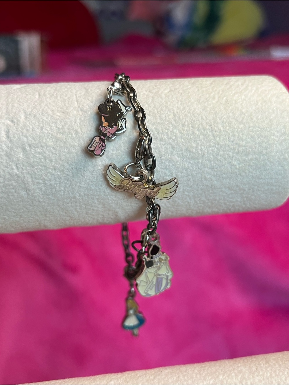 Y2K Disney Charm Bracelet Vintage
